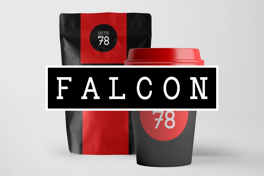 Example font Falcon #1